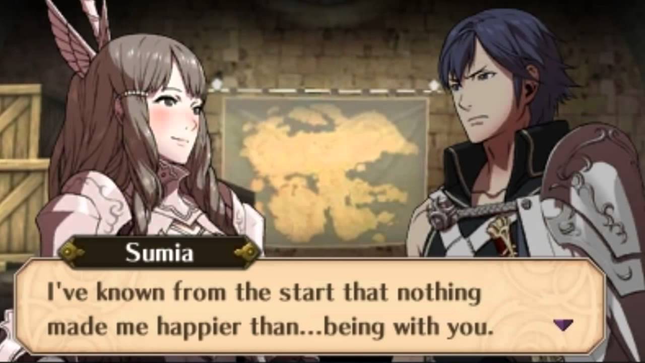 The last support of Chrom and Sumia's support conversations. 