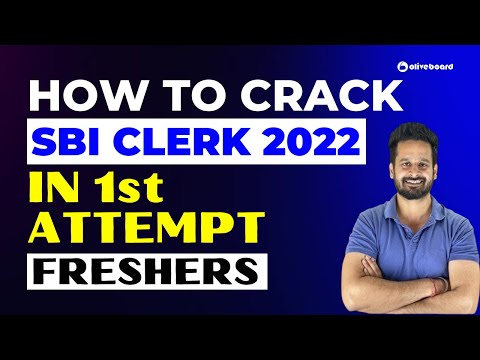 How To Crack SBI Clerk 2022 Exam in 1st Attempt Freshers || SBI Clerk Preparation Strategy