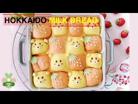 Video Bánh Mì Sữa Hokkaido Phiên Bản Dâu Gấu Siêu Cưng -... - youtube