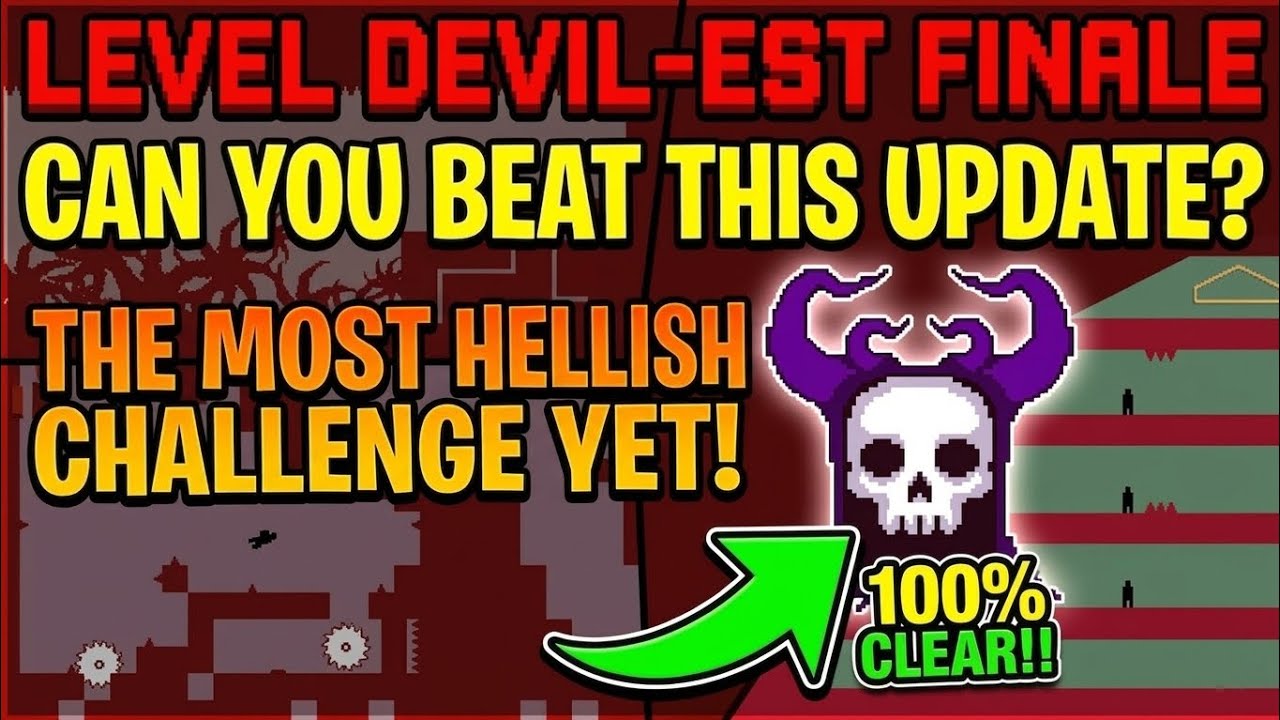 BEATING ALL 16 DEVILEST LEVELS! 👹 | Level Devil New Update (100% Clear ...