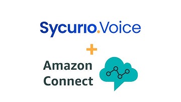 Demonstration of Amazon Connect cloud contact center with Sycurio