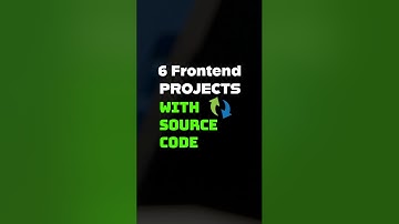 6 Amazing Frontend Projects for Final Year Placements 🧑‍💻 ~ #shorts #frontend #html #javascript