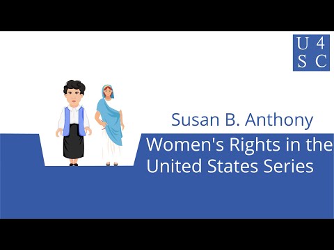 Video: Susan b Anthony a fost lider?