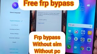 Honor 9n frp bypass| Huawei honor 9n frp bypass by mmc mobile fixer| All Huawei honor frp bypass