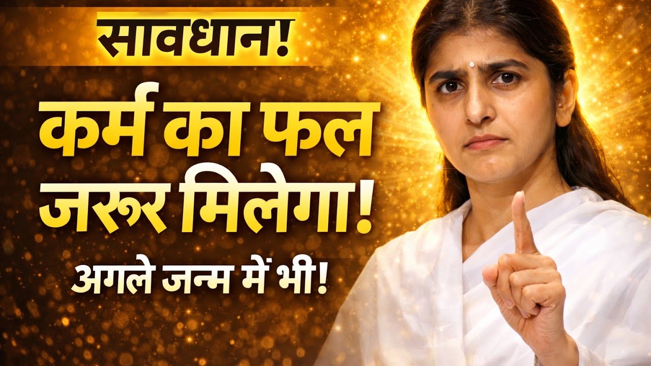 तुम नीचे खड़े कर्म किया है उसका फल तुम्हें ही भुगतना पड़ेगा, अगले जन्म में भी #bkshivaniworld 