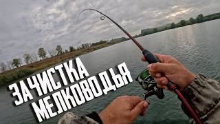 картинка: 🔴 ЩУКА РВАЛА ПРИМАНКИ! Ловля щуки осенью на мелководье! 😱💥🔥
