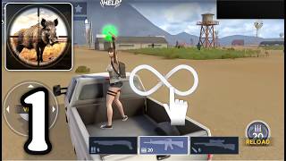 Heli Hog Hunt-Sniper Game Chapter 1 Gameplay Walkthrough Part 1 (Android, ios) screenshot 4