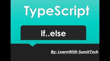 Control Statement in Typescript if-Else | टाइपस्क्रिप्ट if-else