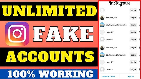 How to create unlimited Instagram accounts without phone number and email address