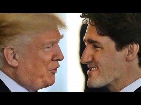 Trump, Trudeau'yu Beyaz Saray'da ağırlıyor