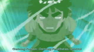 TEAM GUY VS KISAME [SUB INDO] | NARUTO SHIPPUDEN