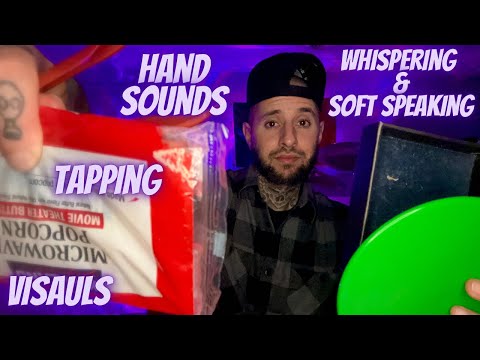 Tingly ASMR | Fast & Aggressive Hand Sounds, Tapping, Visuals, Whispering, Soft Speaking, etc
