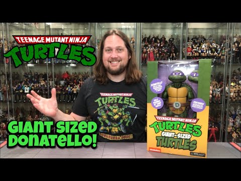 NECA Teenage Mutant Ninja Turtles Giant Sized Donatello Unboxing & Review! NECA Teenage Mutant Ninja Turtles Giant Sized Donatello Unboxing & Review!