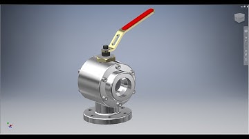 Học inventor cơ bản: Vẽ cái van nước bằng inventor - part 1