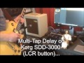 U2 Zooropa - Korg SDD3000 multi-tap delay feature