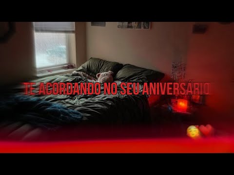 ASMR - Te acordando no seu aniversário 🤭❤️ | Flower Asmr