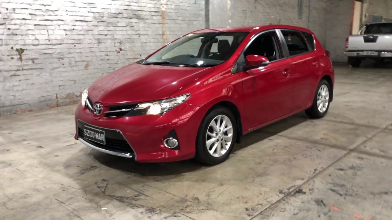 2013 Toyota Corolla ZRE182R Ascent Sport S-CVT Red 7 Speed Constant