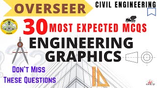 ENGINEERING GRAPHICS // BASIC ENGG. DRAWING / CIVIL ENGINEERING / MOST EXPECTED QUESTIONS/MUST WATCH screenshot 2