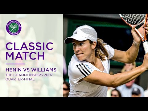 Serena Williams vs Justine Henin | Wimbledon 2007 Quarter-final | Full Match
