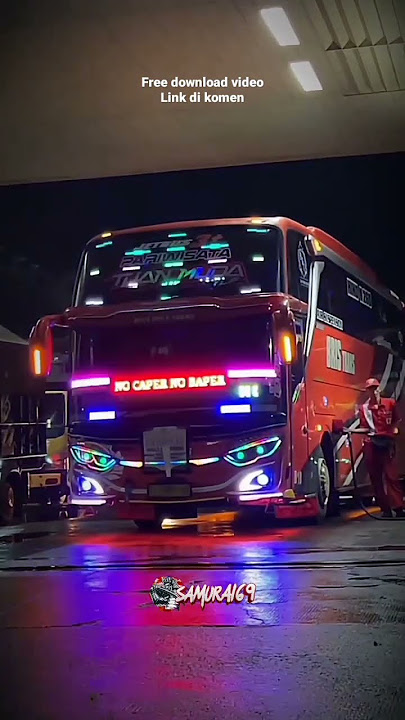 Story'WA JJ bus malam balapan Bris Trans x Po. Haryan || cocok buat para #busmania #shorts