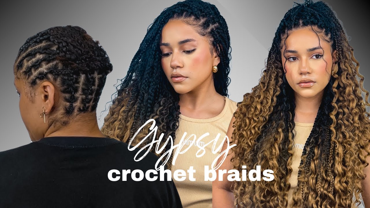 ‼️De crochet braids/ todo passo a passo sozinha