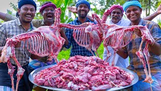 BONE LESS MEAT | Meat Ball Recipe Cooking in Village | Mutton Keema Recipe | Mutton Kola Urundai
