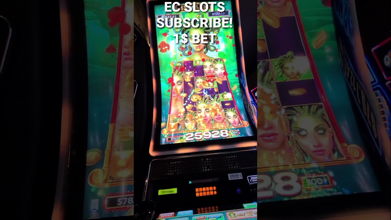MEDUSA! One Dollar Bet! Huge Hit! 