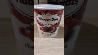 Haagen Dazs Cherry Vanilla Ice Cream #bluebell #haagendazs #häagendazs #icecream #foodreview #food