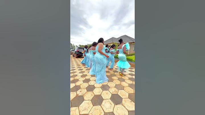 Prince Indah's wedding bridesmaids did the Rembo Challenge strong 🔥🔥🔥💥