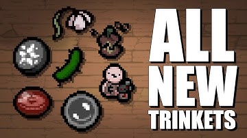 ALL NEW Trinkets in Fiend Folio: Spitshine - The Binding of Isaac Fiend Folio