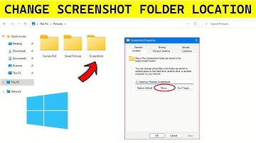 How to Change Default Screenshot Folder Location in Windows 10