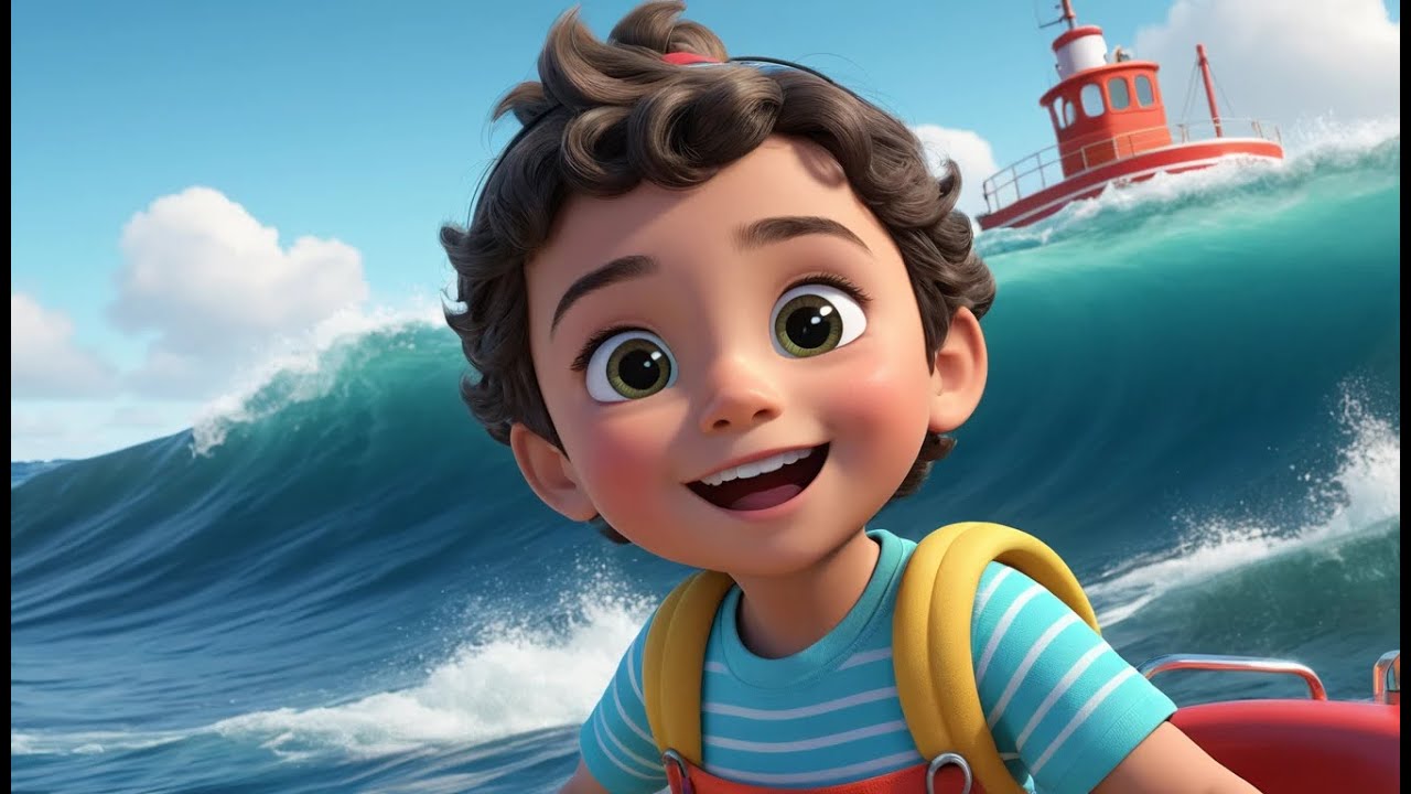 Tugboat to the Rescue | Hero Boat Song for Kids | Harbor Rescue Adventure Rhyme