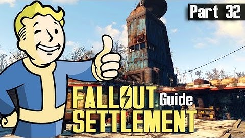 Fallout 4 - SETTLEMENT BUILD GUIDE 32 - Starlight Drive In