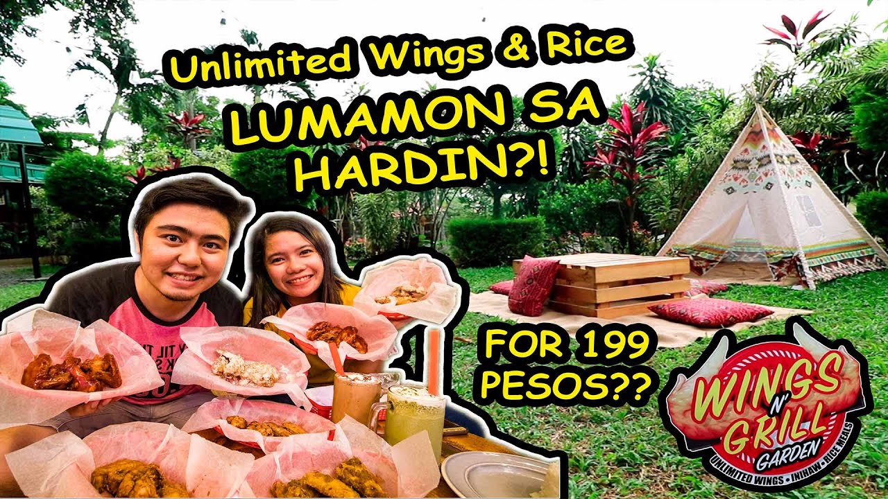 WINGS N' GRILL GARDEN Unlimited Wings and Rice (SULIT NGA BA?) YouTube