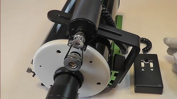 SkyWatcher Focus Motor on MAK127 Maksutov Telescope.