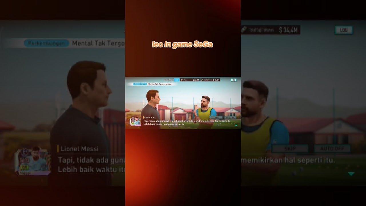 Sega manager football. leo in game Sega,begini lagh animasinyaa 