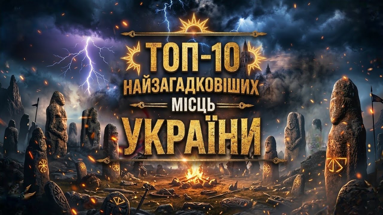 ТОП-10 найзагадковіших місць України | Аномалії, привиди та темні легенди