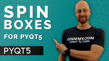 How To Create Spin Boxes - PyQt5 GUI Thursdays #3