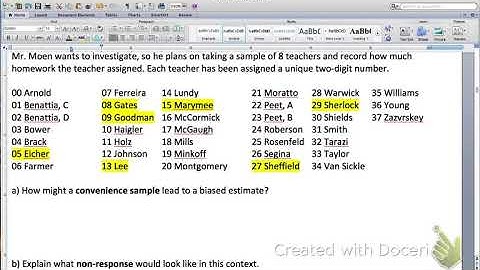 Mr  Eicher Presents AP Stats 4.1b Stratified Sampling