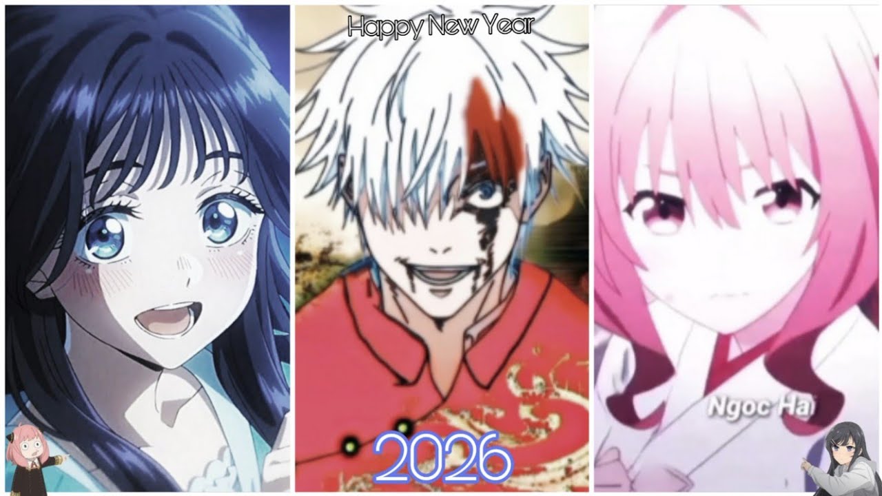 [Tiktok Anime] Tổng Hợp Những Video Edit Anime Hay & Chất Lượng 🔥 Trên Tiktok | Happy New Year 2026🎆