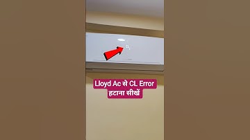Lloyd Ac CL Error 🤔 #lloydac #lloydacremote #lloyedacclerror #shorts