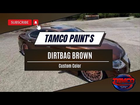 Light Brown Auto Paint