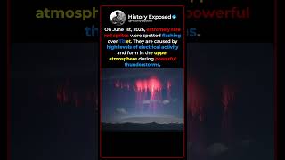 Rare Red Sprites Caught Flashing Over Tibet 🌩️🔴