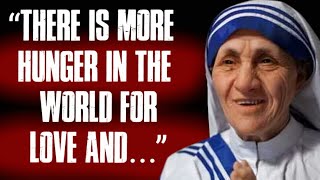 Top 20 Most Inspiring Mother Teresa Quotes