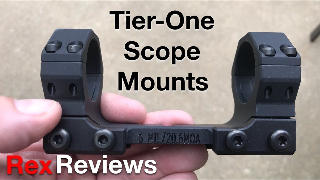 Tier One Scope Mount Rex Reviews YouTube