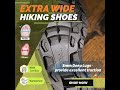 FitVille Men's Exova V1 Hiking Boots | Stability, Arch Support &amp; Water Resistance