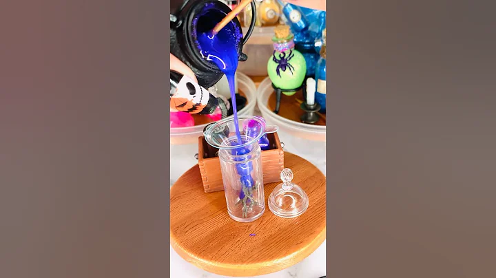 Here, Soak your hands in this: Murtlap Essence - Harry Potter Miniverse Potions DIY Asmr #shorts