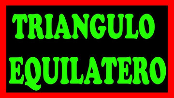 Algoritmo para saber si un triangulo es equilatero