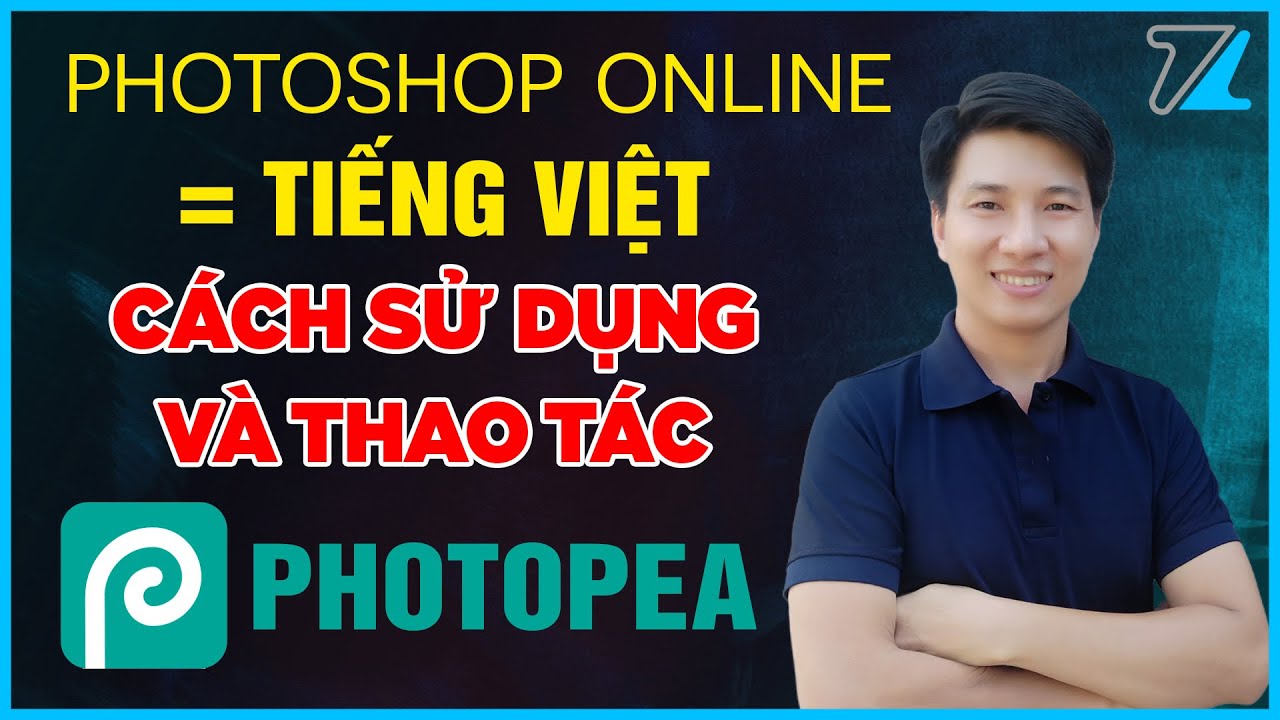 โฟโต้ ส เค ป ออนไลน์  New  Photoshop Online Tiếng Việt - Photopea | Hướng dẫn sử dụng phần mềm