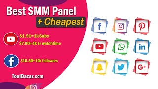 Get 1k Subs & 4k Hours YouTube WatchTime | 10k Facebook Followers | Cheap SMM Panel in BD 2022